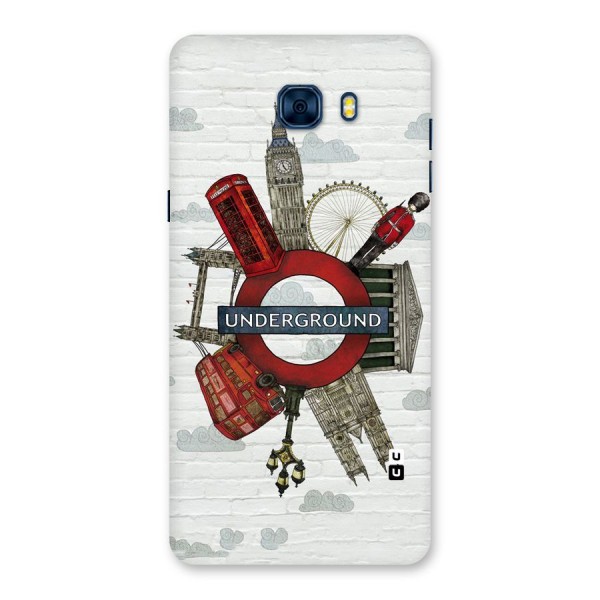 Underground Design Back Case for Galaxy C7 Pro