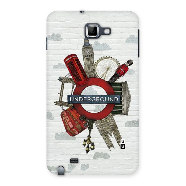 Underground Design Back Case for Galaxy Note