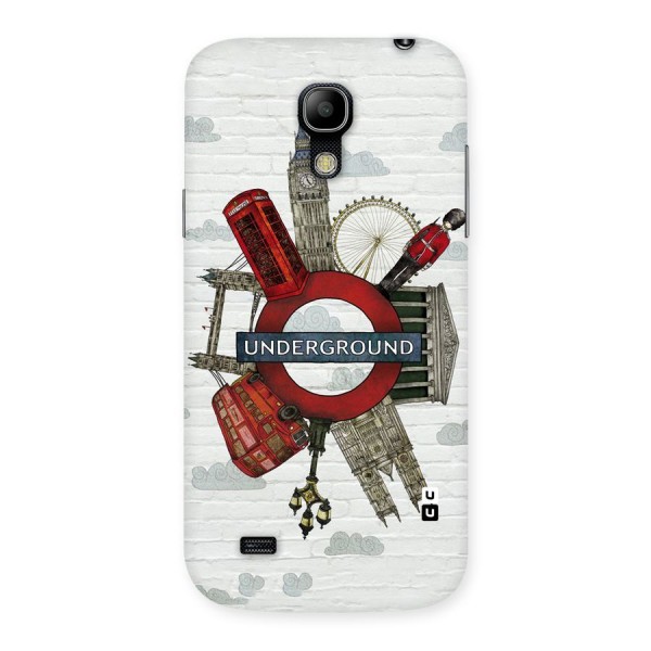 Underground Design Back Case for Galaxy S4 Mini