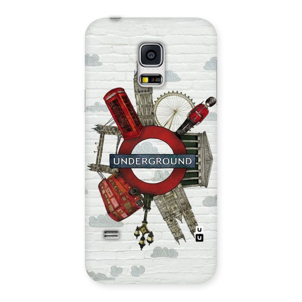 Underground Design Back Case for Galaxy S5 Mini