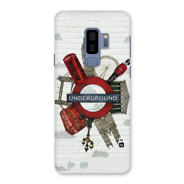 Underground Design Back Case for Galaxy S9 Plus