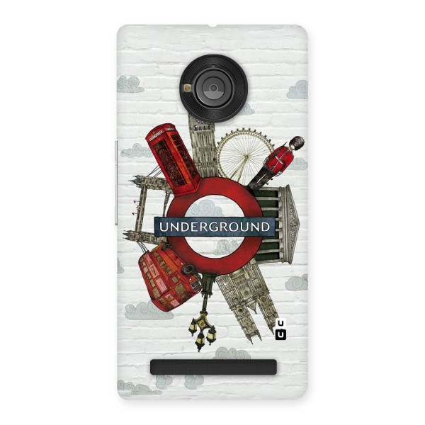 Underground Design Back Case for Yu Yuphoria