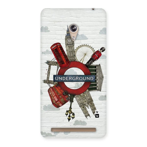 Underground Design Back Case for Zenfone 6