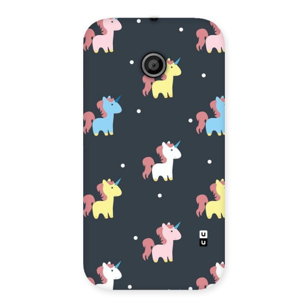 Unicorn Pattern Back Case for Moto E