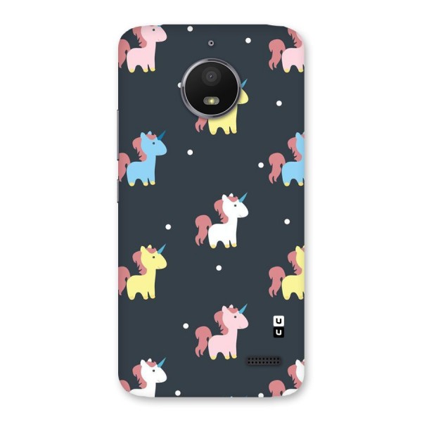 Unicorn Pattern Back Case for Moto E4