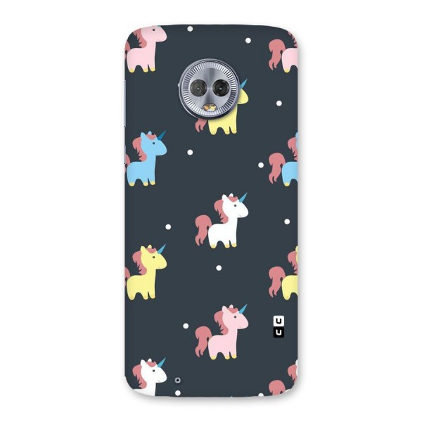 Unicorn Pattern Back Case for Moto G6