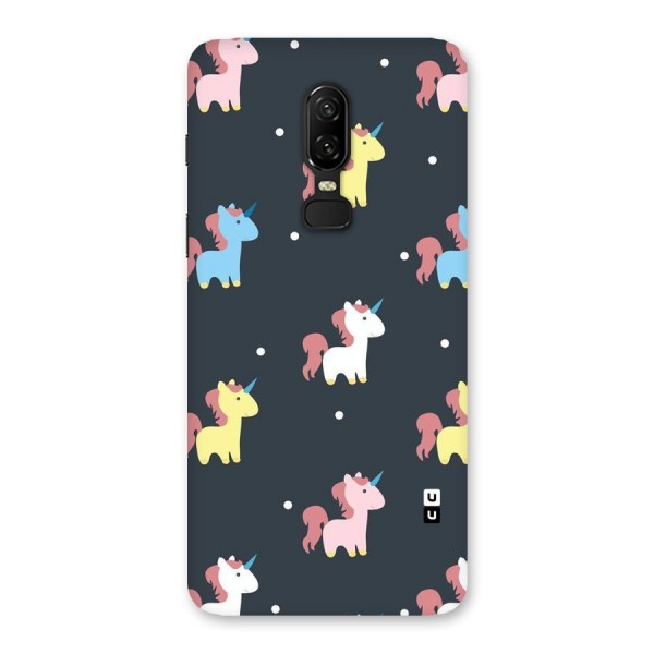 Unicorn Pattern Back Case for OnePlus 6