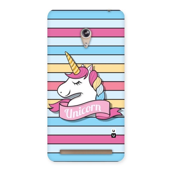 Unicorn Stripes Back Case for Zenfone 6