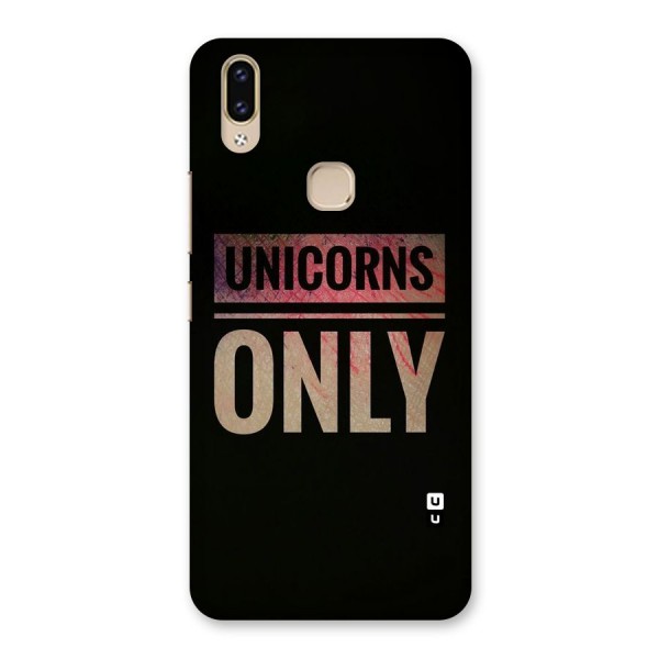 Unicorns Only Back Case for Vivo V9