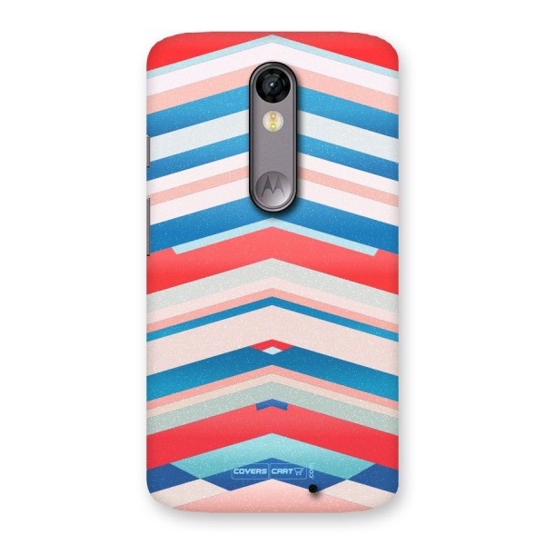 Unique Vibrant Colours Back Case for Moto X Force