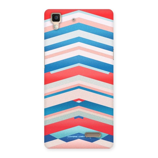 Unique Vibrant Colours Back Case for Oppo R7