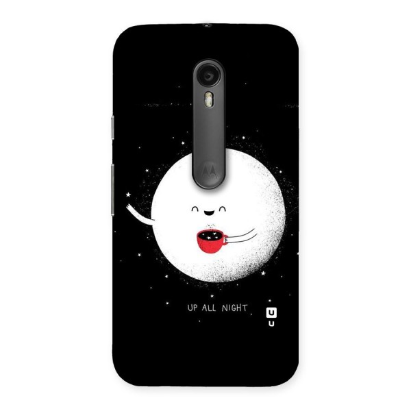 Up All Night Back Case for Moto G3