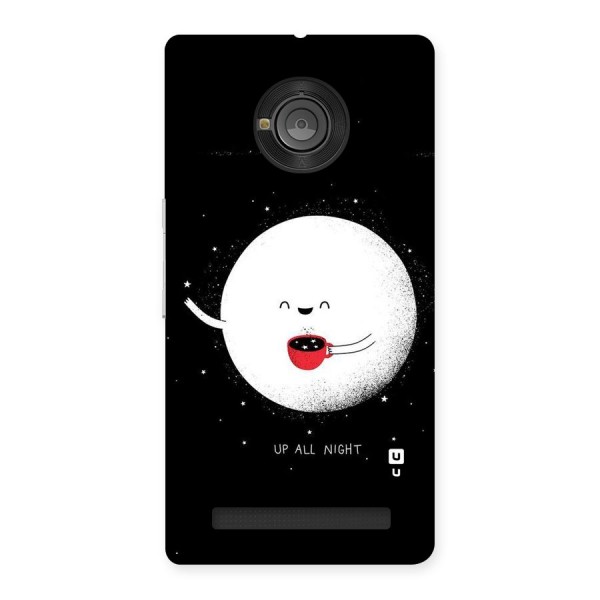 Up All Night Back Case for Yu Yuphoria