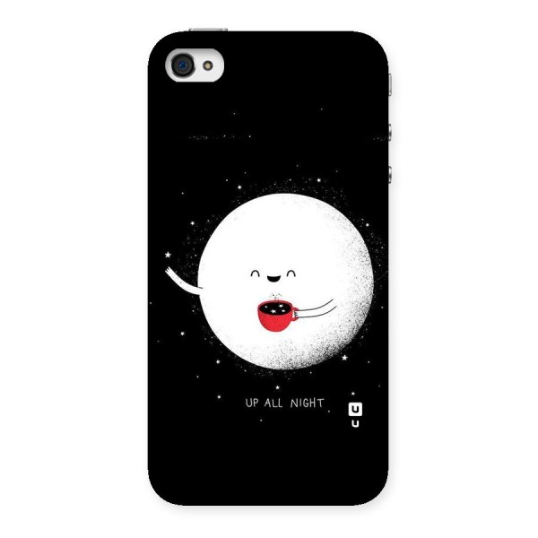 Up All Night Back Case for iPhone 4 4s