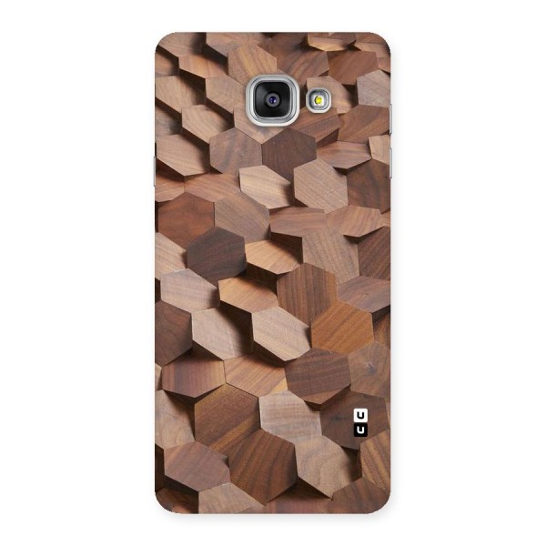 Uplifted Wood Hexagons Back Case for Galaxy A7 2016