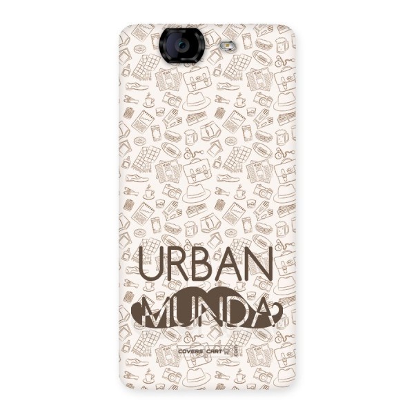 Urban Munda Back Case for Canvas Knight A350