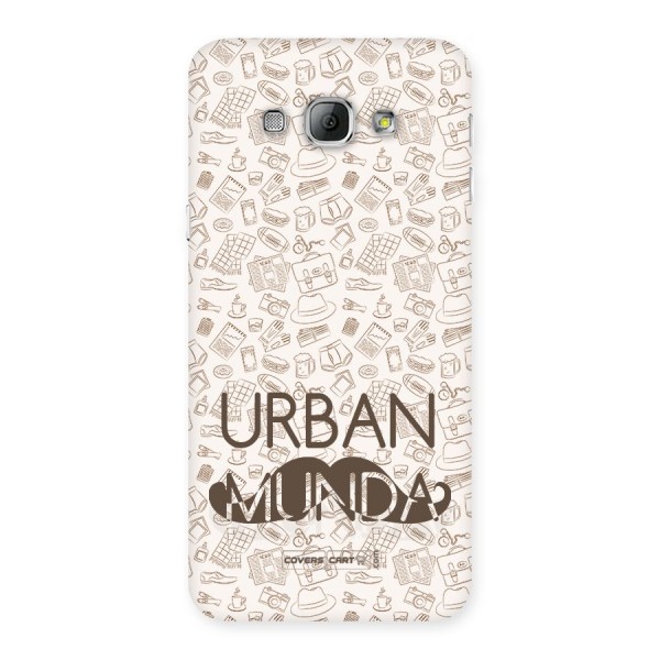 Urban Munda Back Case for Galaxy A8