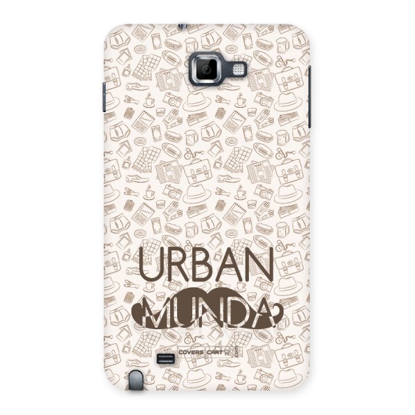 Urban Munda Back Case for Galaxy Note