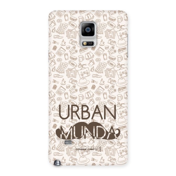 Urban Munda Back Case for Galaxy Note 4