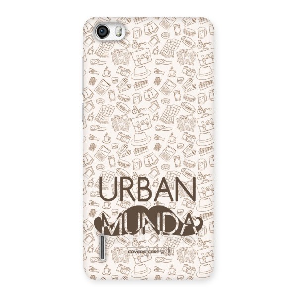 Urban Munda Back Case for Honor 6