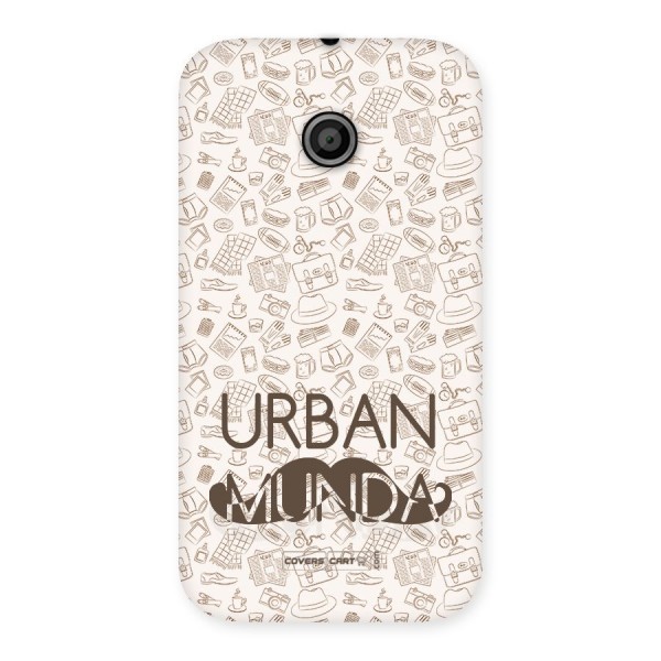 Urban Munda Back Case for Moto E