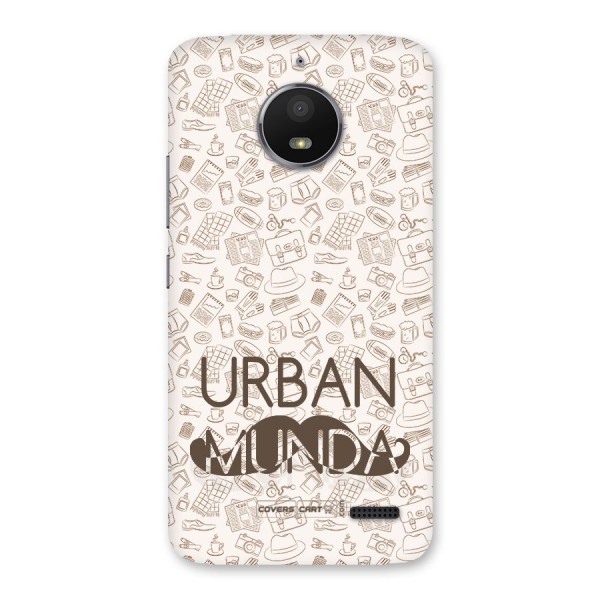 Urban Munda Back Case for Moto E4