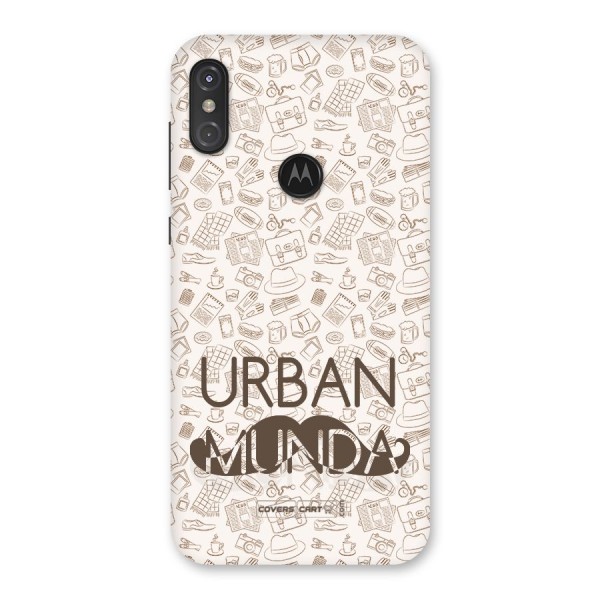 Urban Munda Back Case for Motorola One Power