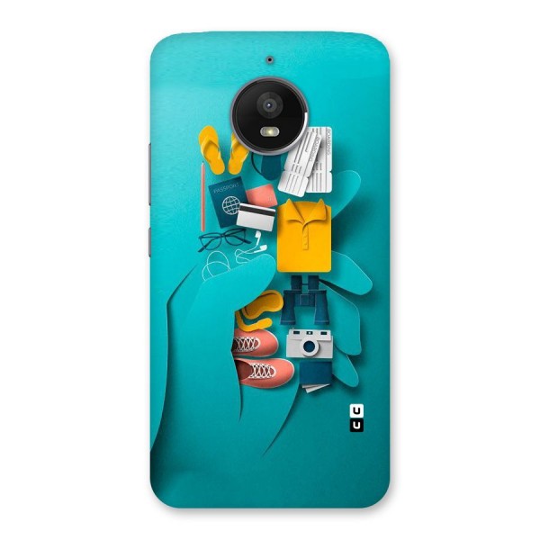 Vacay Vibes Back Case for Moto E4 Plus