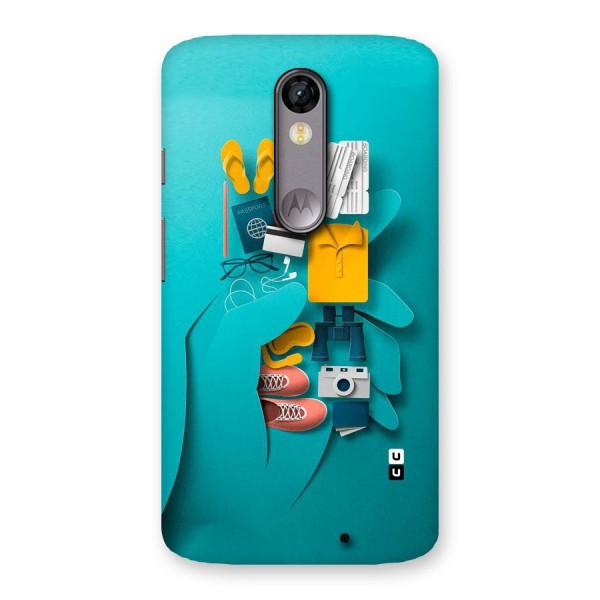 Vacay Vibes Back Case for Moto X Force