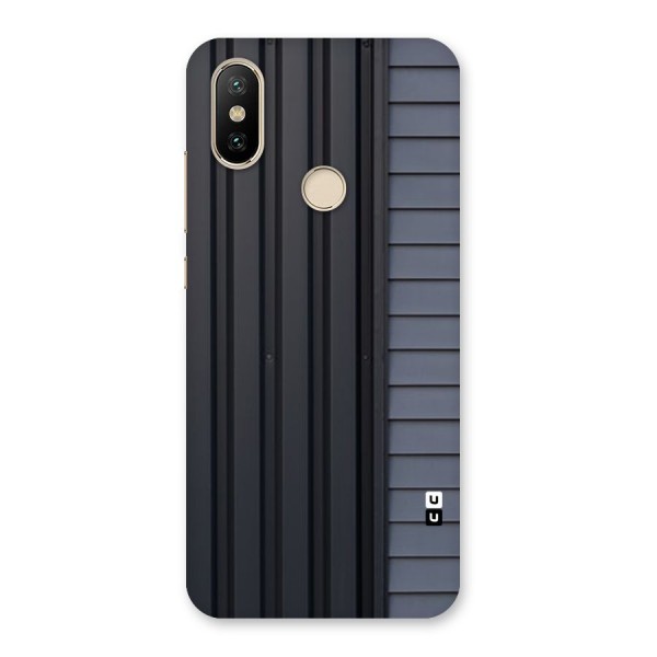 Vertical Horizontal Back Case for Mi A2