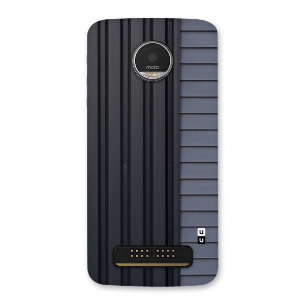 Vertical Horizontal Back Case for Moto Z Play