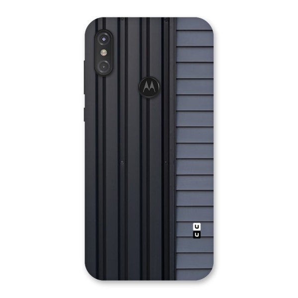 Vertical Horizontal Back Case for Motorola One Power