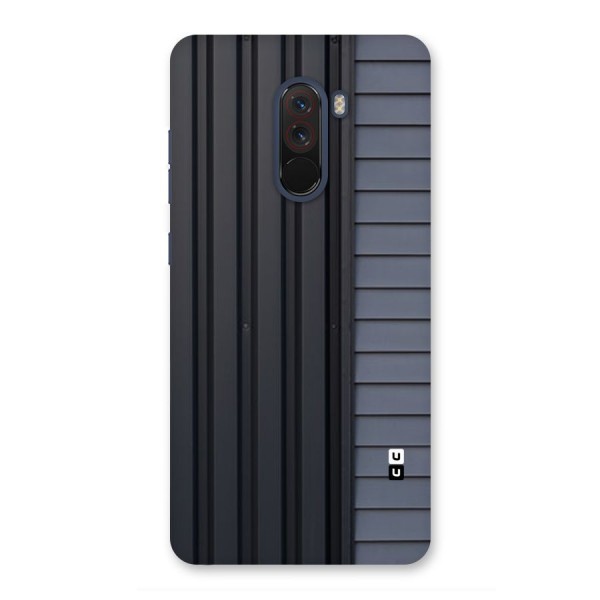 Vertical Horizontal Back Case for Poco F1