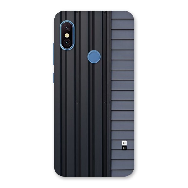 Vertical Horizontal Back Case for Redmi Note 6 Pro