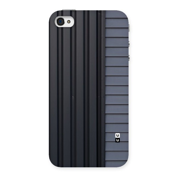 Vertical Horizontal Back Case for iPhone 4 4s