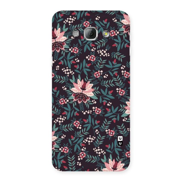 Very Leafy Pattern Back Case for Galaxy A8