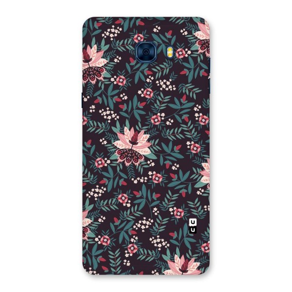 Very Leafy Pattern Back Case for Galaxy C7 Pro