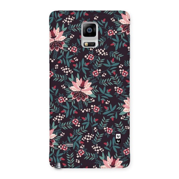 Very Leafy Pattern Back Case for Galaxy Note 4