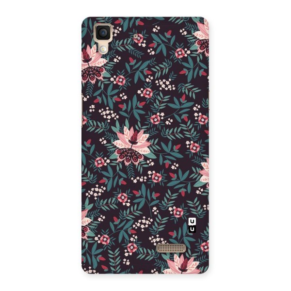 Very Leafy Pattern Back Case for Oppo R7