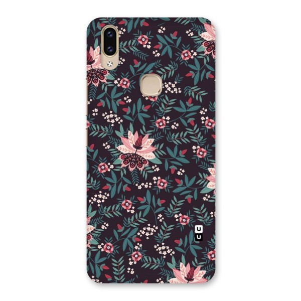 Very Leafy Pattern Back Case for Vivo V9