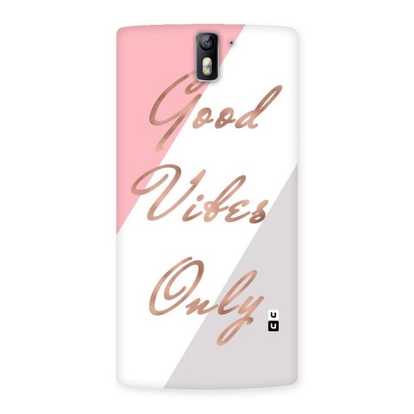 Vibes Classic Stripes Back Case for One Plus One