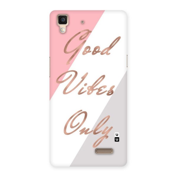 Vibes Classic Stripes Back Case for Oppo R7