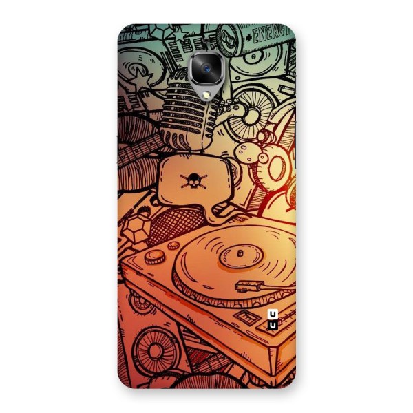 Vinyl Design Back Case for OnePlus 3