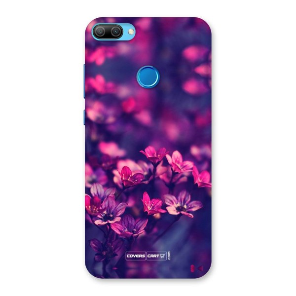 Violet Floral Back Case for Honor 9N