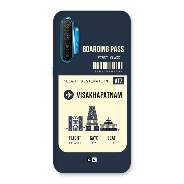 Vishakapatnam Boarding Pass Back Case for Realme XT