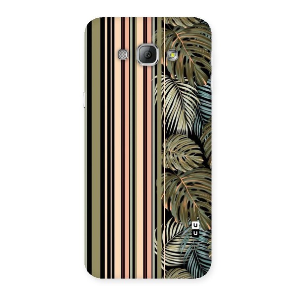 Visual Art Leafs Back Case for Galaxy A8