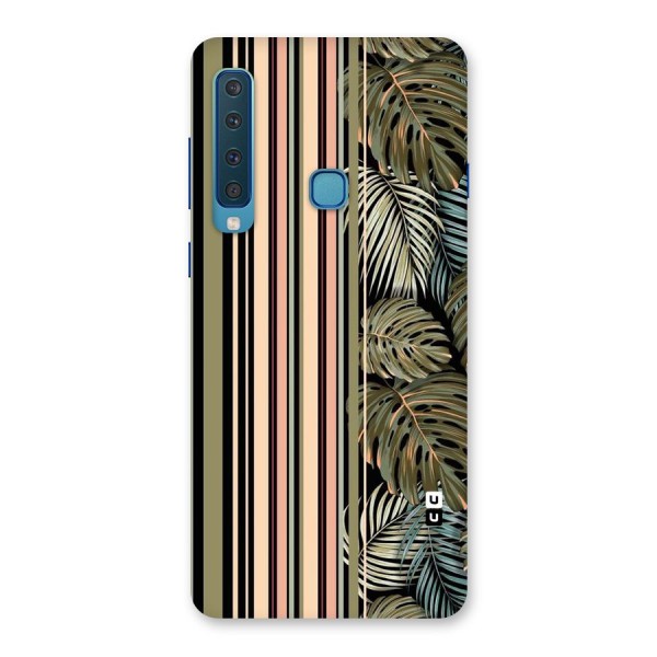 Visual Art Leafs Back Case for Galaxy A9 (2018)