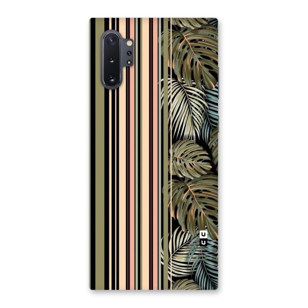 Visual Art Leafs Back Case for Galaxy Note 10 Plus