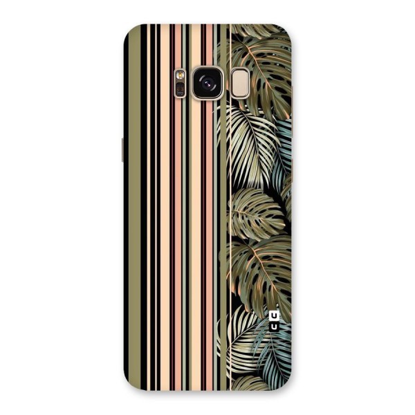 Visual Art Leafs Back Case for Galaxy S8