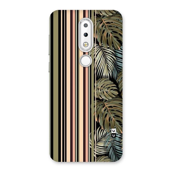 Visual Art Leafs Back Case for Nokia 6.1 Plus